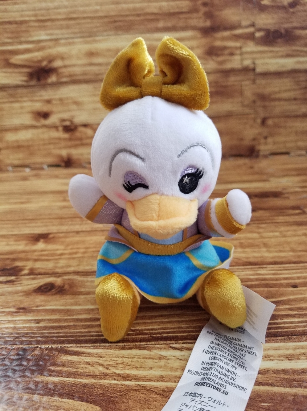 Disney World Wishable 50th Anniversary Daisy Duck Mystery Plush Toy Blue